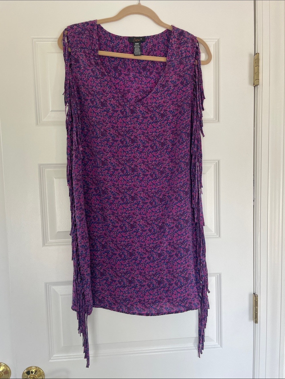 Dex Fringe Tunic Dress